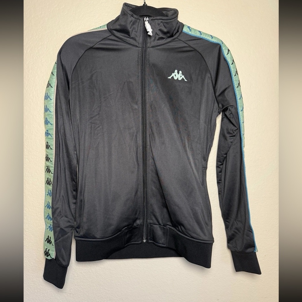 Kappa Women's Black and Blue Utility Jacket - Picture 6 of 6
